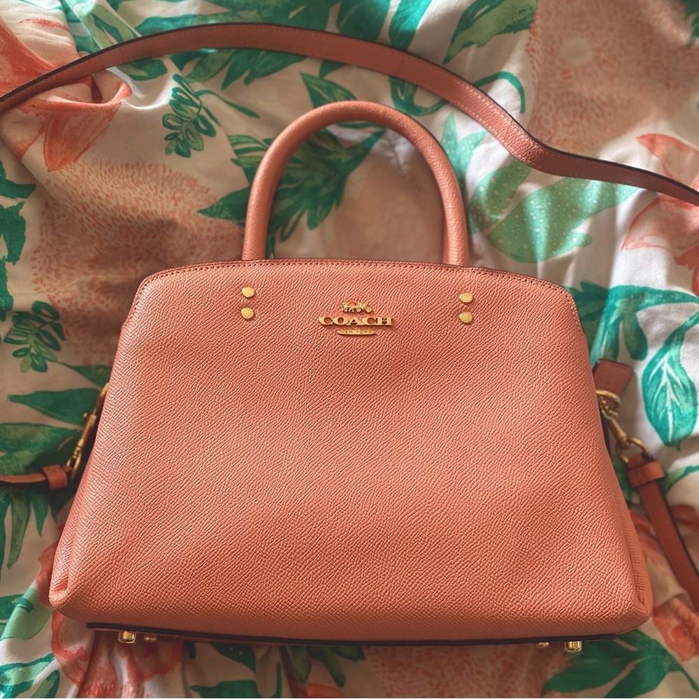 Coach Pink Mini Lillie Bag